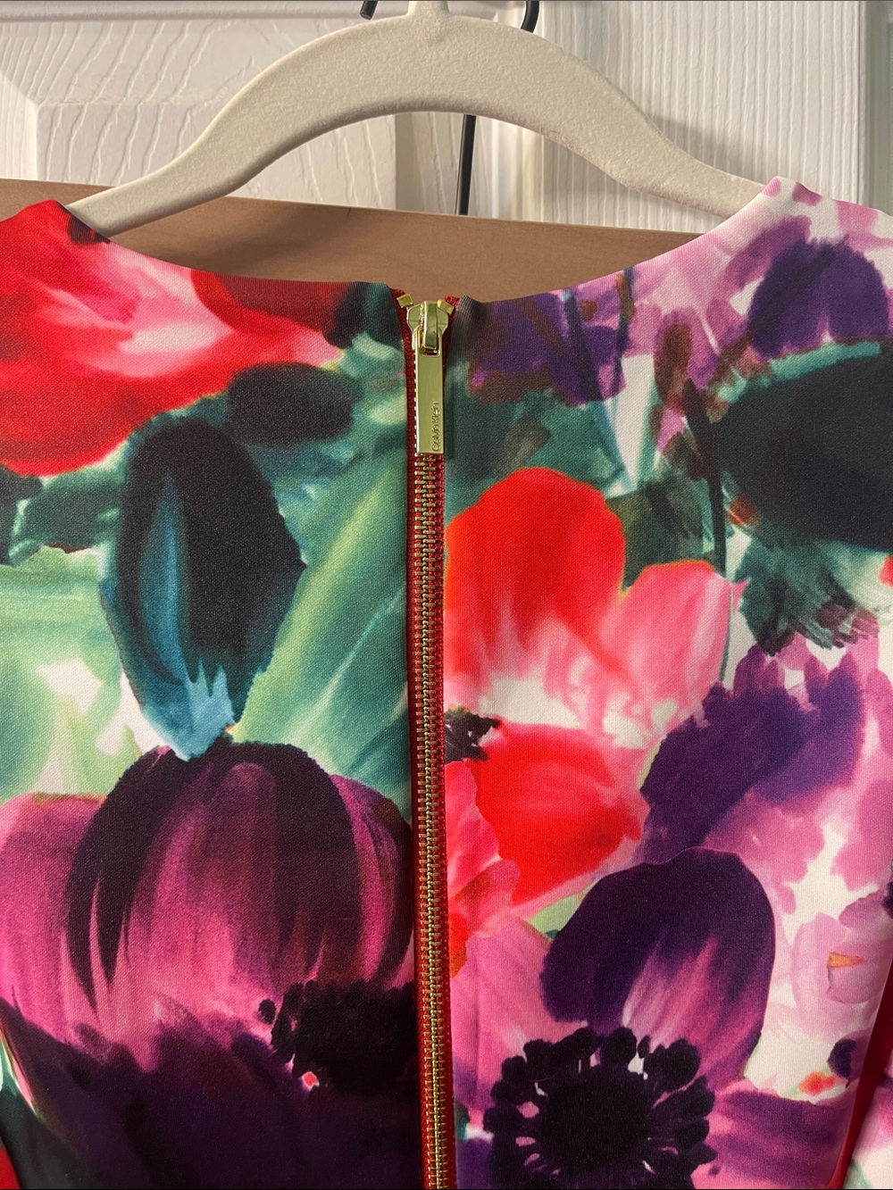 Calvin Klein Floral Scuba Dress - Picture 5 of 5